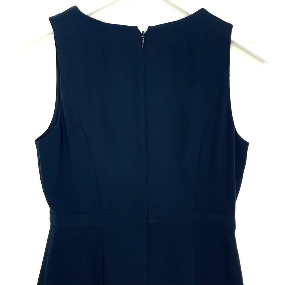 J. Crew Scallop Crepe Sheath Dress
